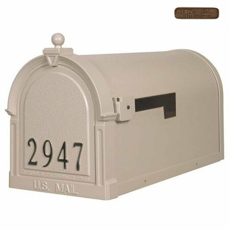 BERKSHIRE Curbside Mailbox with Front Numbers-Copper SCB-1015-FN-CP